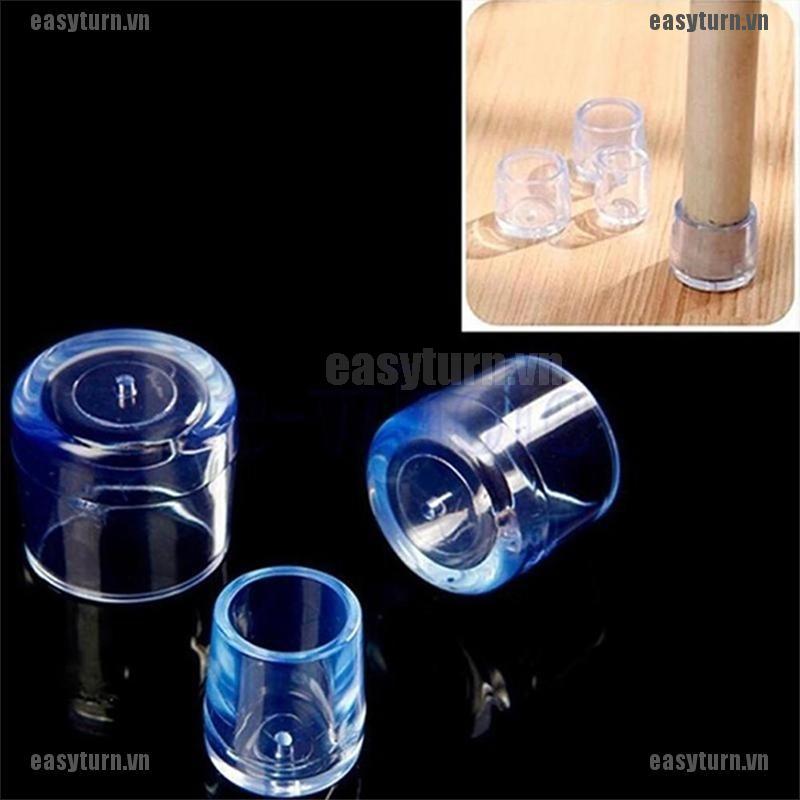 Đồ Bọc Chân Bàn Ghế Bằng Cao Su Trong Suốt Chống Trầy