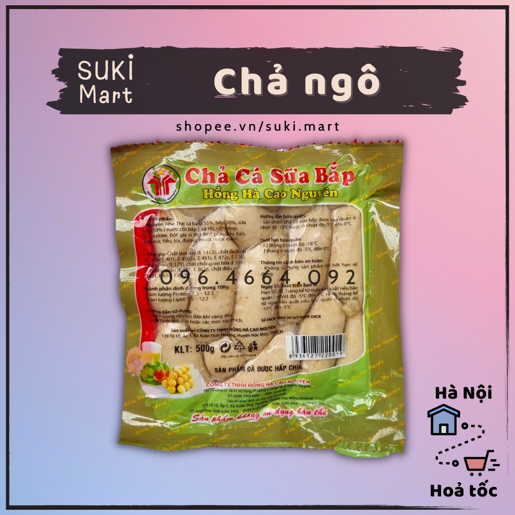 Chả cá sữa bắp - Viên chiên xiên que, viên thả lẩu Việt