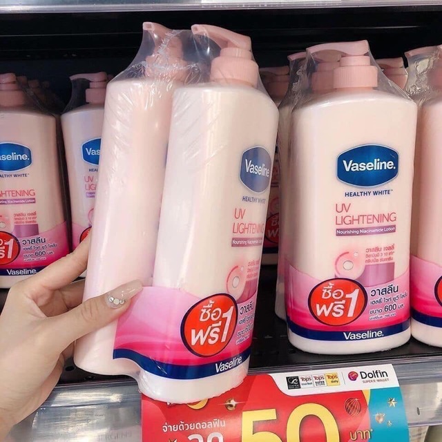 🌸VASELINE SALE 1+1 DƯỠNG TRẮNG DA THÁI LAN | BigBuy360 - bigbuy360.vn