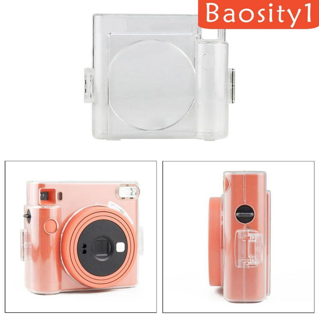 [Baosity1] Ốp Nhựa PVC Cứng Trong Suốt Bảo Vệ Máy Ảnh Fujifilm Instax Square SQ1