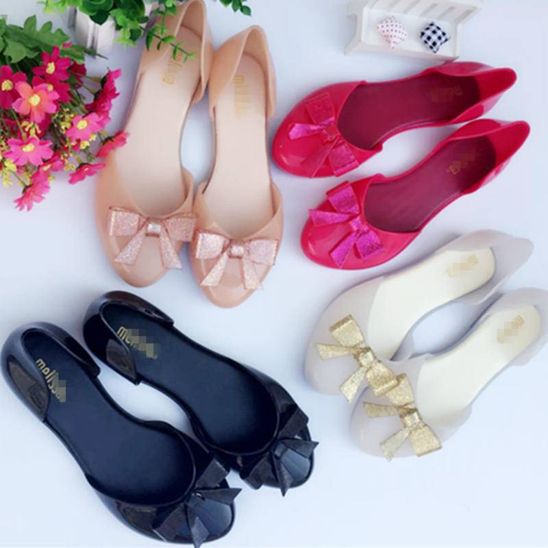 Melissa ~ Sandal Melissa Thiên Thần Nhỏ Thắt Nơ Mềm Mại Giản Dị Có Hương Thơm Dành Cho Bạn Nữ