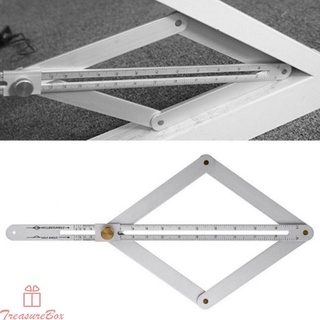 【TRSBX】Square Protractor 17.1cm Artifact Ceiling Corner Angle Finder Multi-Angle