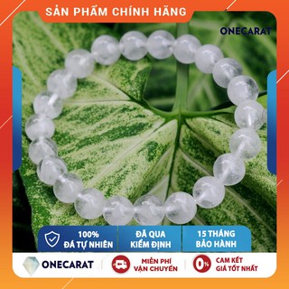 Vòng Tay Đá Phong Thuỷ Thach Anh Ưu Linh Trắng 5A (Vip) - OneCarat