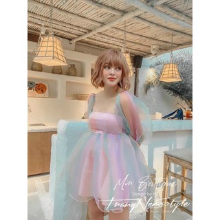 ĐẦM CẦU VỒNG TAY PHỒNG (VIDEO + HÌNH THẬT)