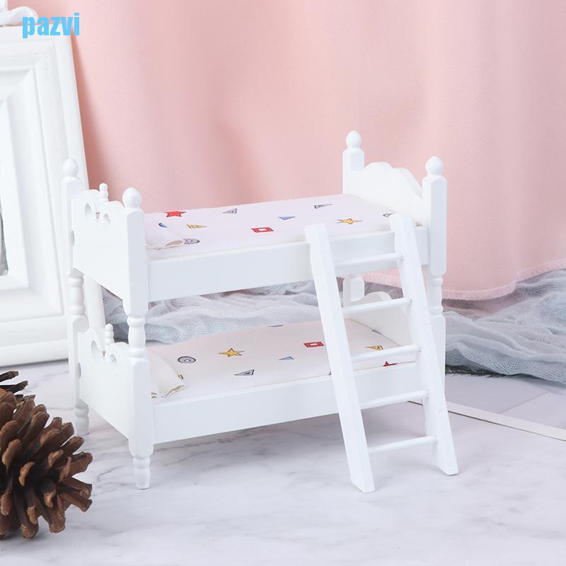 Giường Ngủ Mini Tỉ Lệ 1: 12 Cho Nhà Búp Bê