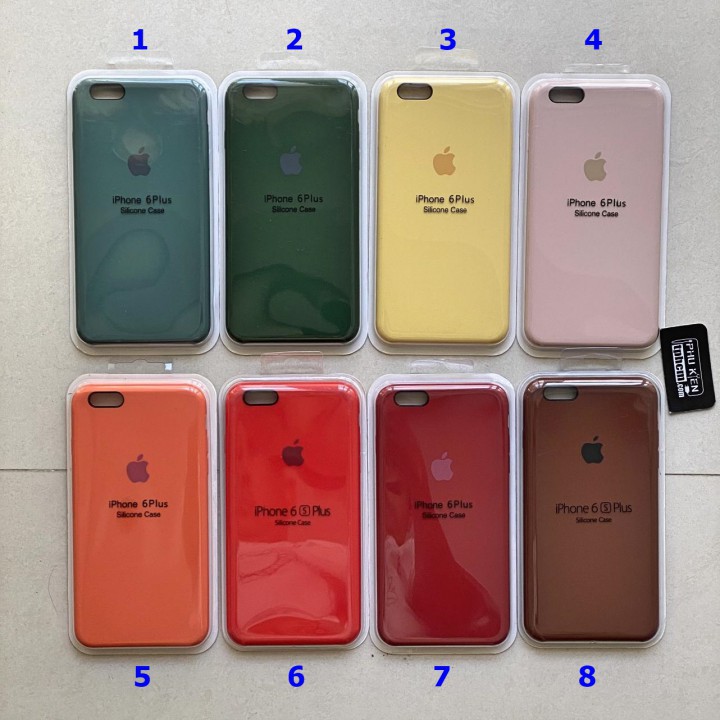 Ốp lưng iPhone 6 Plus/6s Plus Silicon Apple