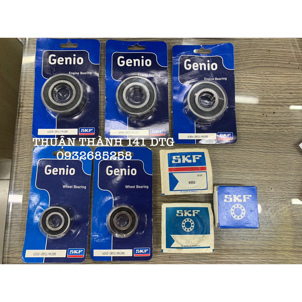 BẠC ĐẠN MÁY YAZ SKF - BỘ 8 CÁI - YAZ125