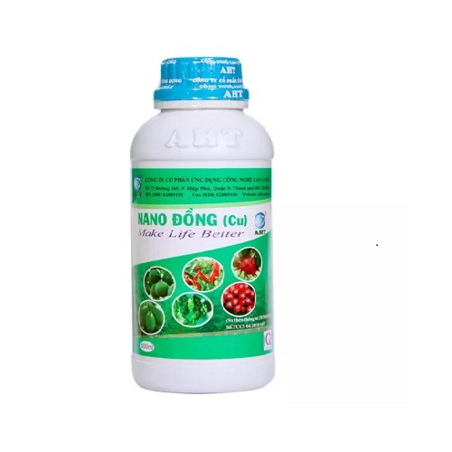 Nano Đồng AHT chai 500ml