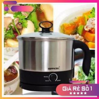 Ca nếu mì inox hapycal 1,6 lit - ca nấu mì mini