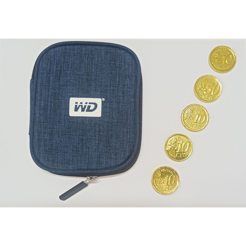 Túi Chống Sốc Cho Ổ Cứng SSD HDD 2.5 inch Cắm Ngoài (chất liệu vải cao cấp)