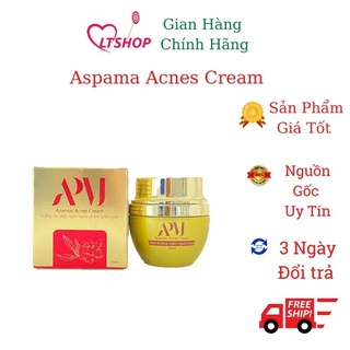Kem dưỡng trắng da ngăn ngừa giảm mụn Aspama acnes cream giảm nám tàn nhang giảm viêm nang lông làm mờ vết thâm- LTshopp