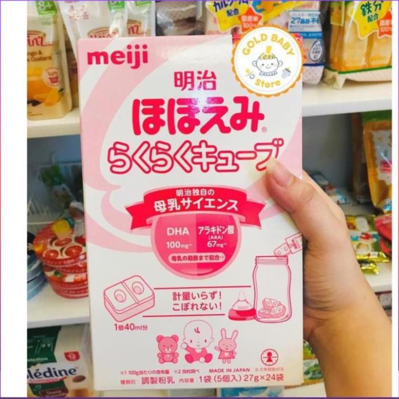 Sữa Meiji Thanh 648g Nội Địa Nhật Bản, Sữa MEIJI thanh số 0 và số 9