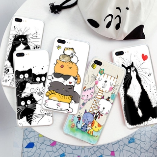Ốp Lưng Tpu In Hình Mèo Con Dễ Thương Cho Iphone 6s 6 8 7 Plus 5 5s Se 5c 4 4s