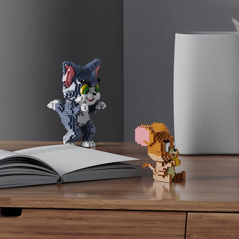 DISNEY Bộ lắp ghép lego nhân vật Tom và Jerry