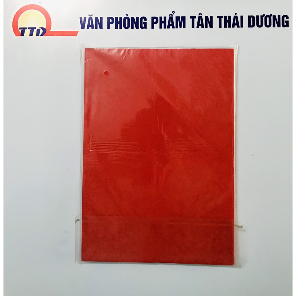 Bìa Màu A4, Giấy A4 Màu, Tập 100 Tờ