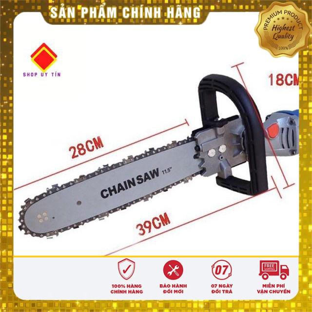Lam cưa xich lắp máy mài