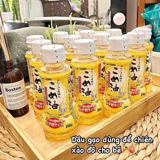 Dầu Gạo Dùng Chiên Xào cho Bé từ 6 tháng