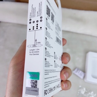 Tai Hoco M1 Pro chân 3.5mm có nút cao su