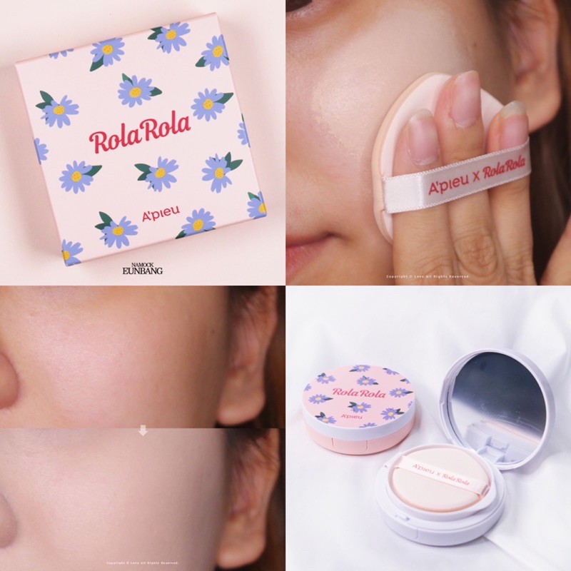 Phấn Nước A'pieu Rolarola Cover Pang Longwear / Glow Cushion Rola Rola | BigBuy360 - bigbuy360.vn