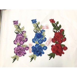 Hoa thêu cánh nổi mã h375 (Shop giao đơn tiền hàng từ 50k)