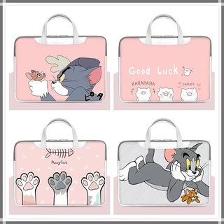 Portable laptop bag 12/13/14/15/17.3/15.6 inch cute cartoon liner briefcase