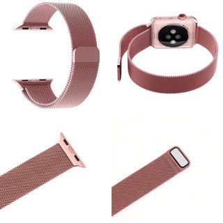 DÂY ĐEO THÉP KHÔNG GỈ CHO APPLE WATCH ( Dây Milanese Loop)
