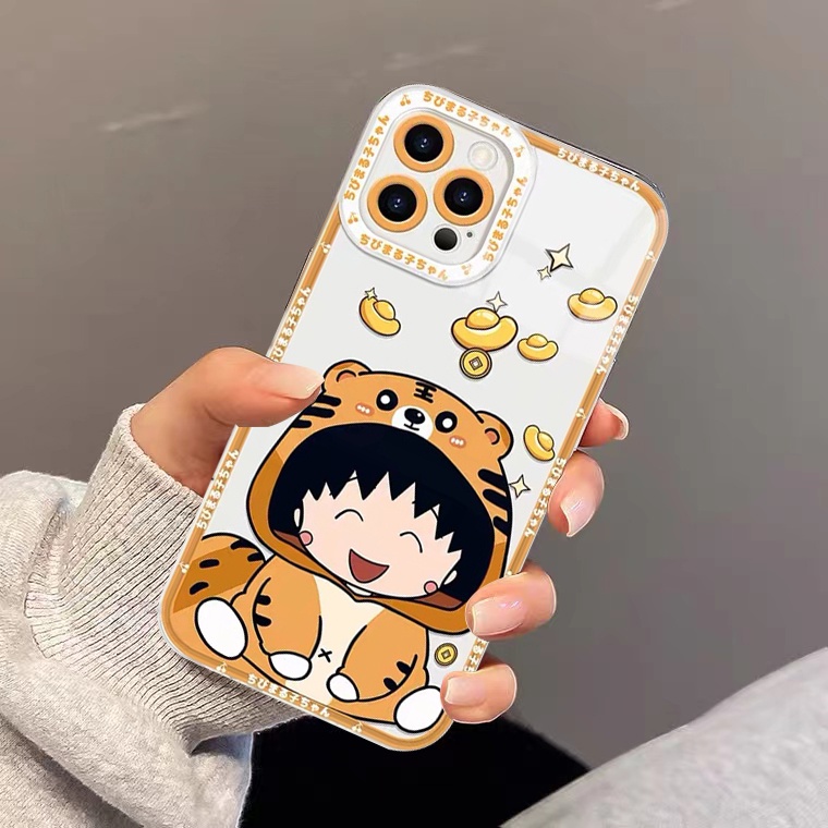 Ốp Điện Thoại Silicon TPU Mềm Trong Suốt Họa Tiết Hoạt Hình Chống Sốc Cho iPhone 13 12 11 Pro Max Mini X XR Xs Max 8 7 Plus 6 6S