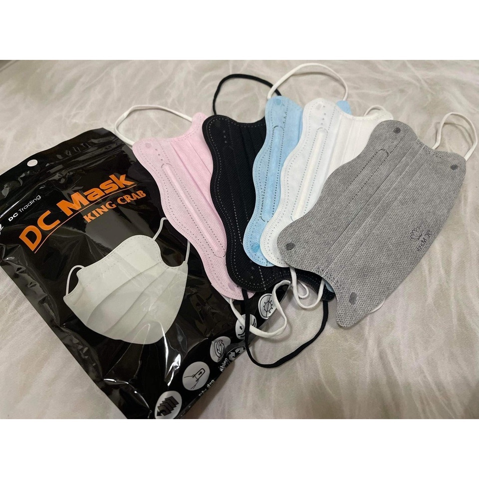 Lẻ 1 chiếc khẩu trang 4L King Crab kháng khuẩn, dày dặn, chống hơi nước làm mờ kính
