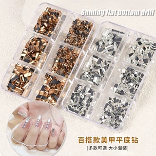 Đá chân bằng set 6 ô mix mẫu mix size chữ nhật - vuông, đá khối chân bằng