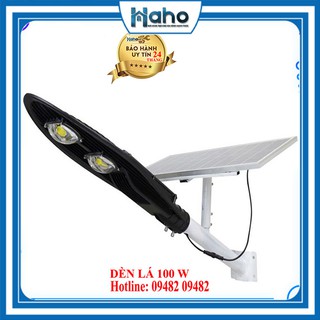 Đèn Lá Năng Lượng Mặt Trời 100w Chất Lượng IP67 Giá Rẻ Haho Bảo Hành 2 Năm Uy Tín