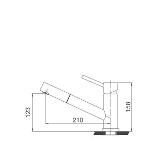 VÒI RỬA CHÉN MALLOCA K110-S