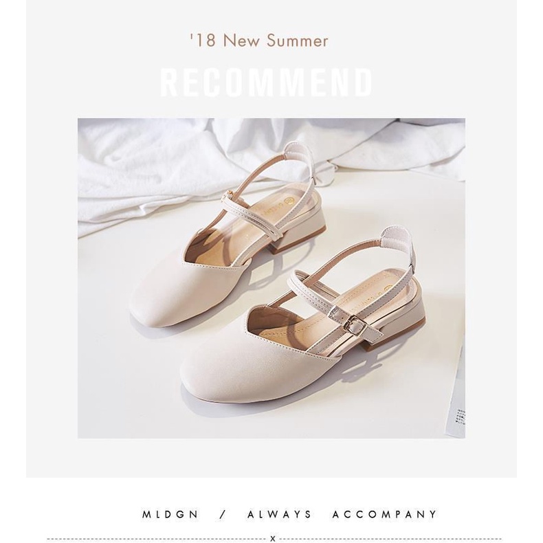 Giày Sandal Đế Dày Phong Cách Mới Mùa Hè 2021 Dễ Phối Đồ Cho Nữ