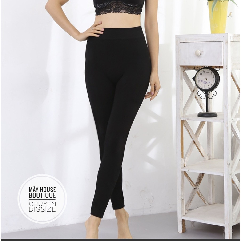 Quần Legging Ngố Bigsize 50 - 110kg Cho Nàng Béo Múp