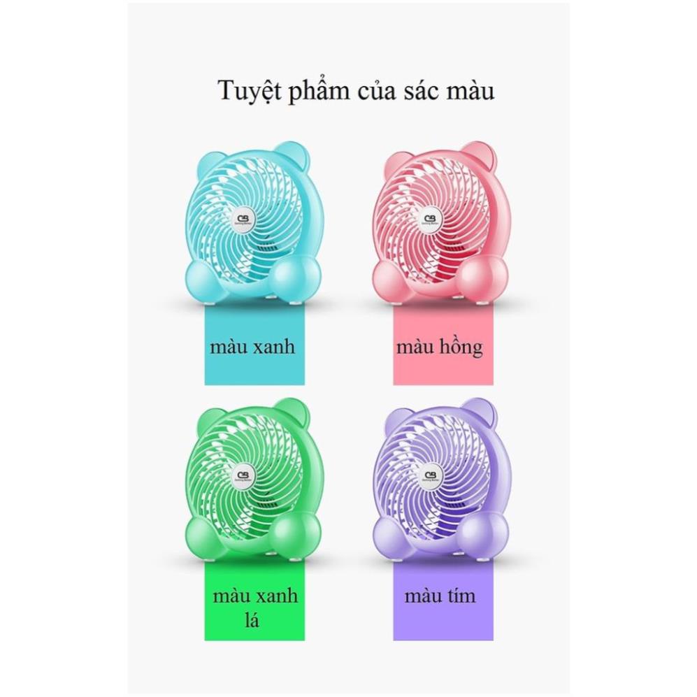 Quạt văn phòng mini điều chỉnh 2 tốc độ gió | BigBuy360 - bigbuy360.vn
