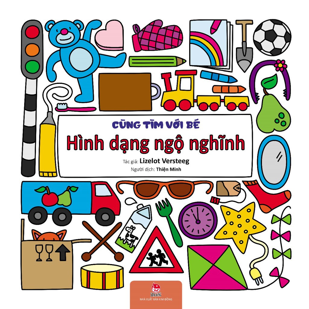 Sách - Cùng Tìm Với Bé: Hình Dạng Ngộ Nghĩnh (KĐ)