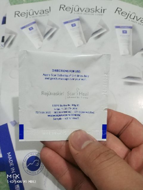Kem sẹo bán chạy tại Mỹ - Scar Esthetique dạng gói 4ml