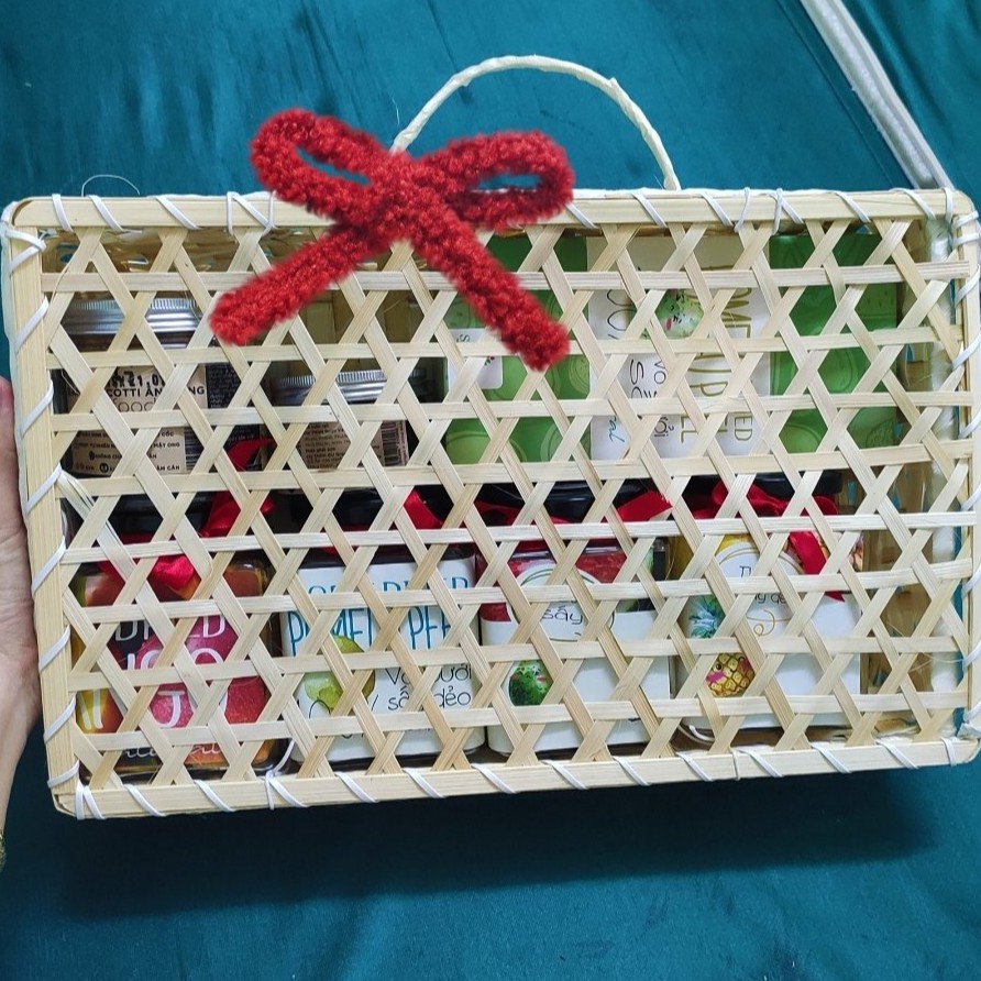 ( SP LÀNG NGHỀ) Hộp Đựng Quà Mây Tre Đan Thủ Công | BigBuy360 - bigbuy360.vn