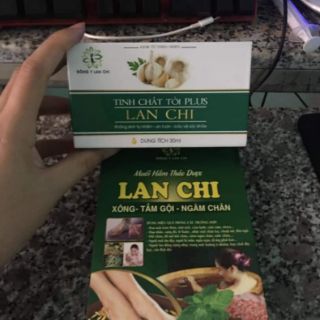 COMBO TINH CHẤT TỎI PLUS LAN CHI+ MUỐI HẦM LAN CHI
