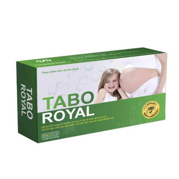 Tabo royal bài tử lợi khuẩn xử lý nhanh táo bón hộp 20 ống