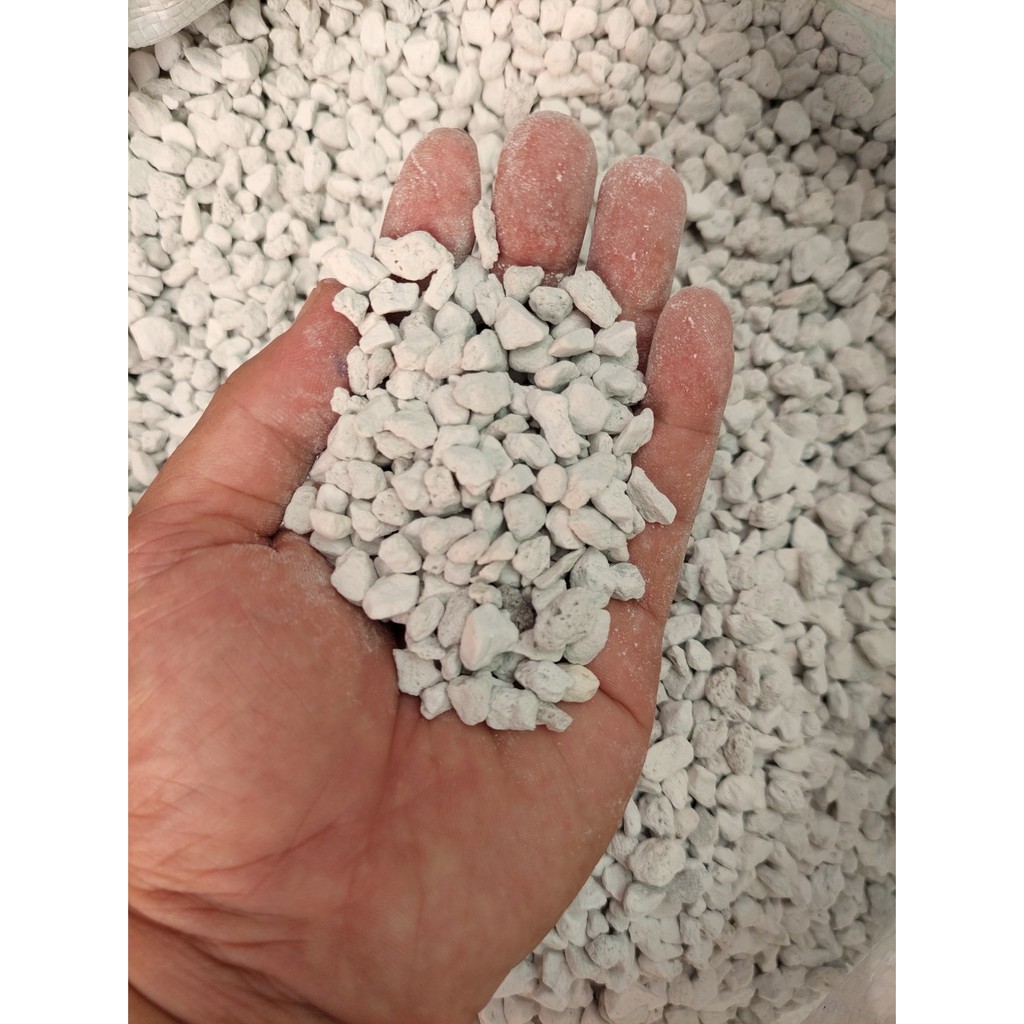 Đá pumice 100g thổ nhĩ kỳ size 3-6mm phối trộn đất trồng sen đá và các giá thể khác