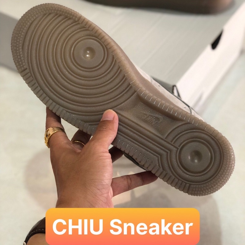 Giày thể thao af1 xám full da lộn phiên bản cao cấp giày Sneaker air force 1 RC xám da lộn