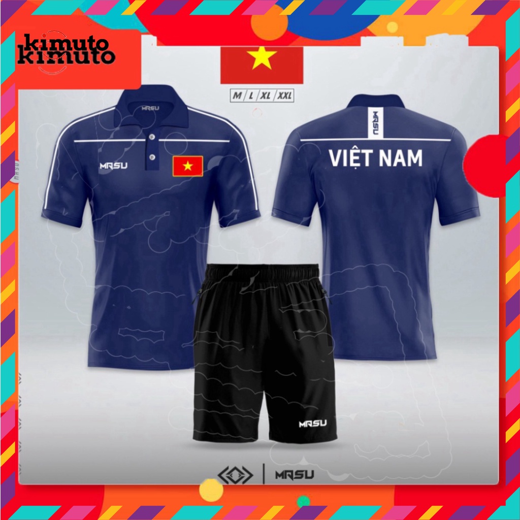 Áo bóng đá chính hãng Masu ️⚽ Bộ quần áo Việt Nam cao cấp - Thương hiệu Masu chính hãng - MOON STONE