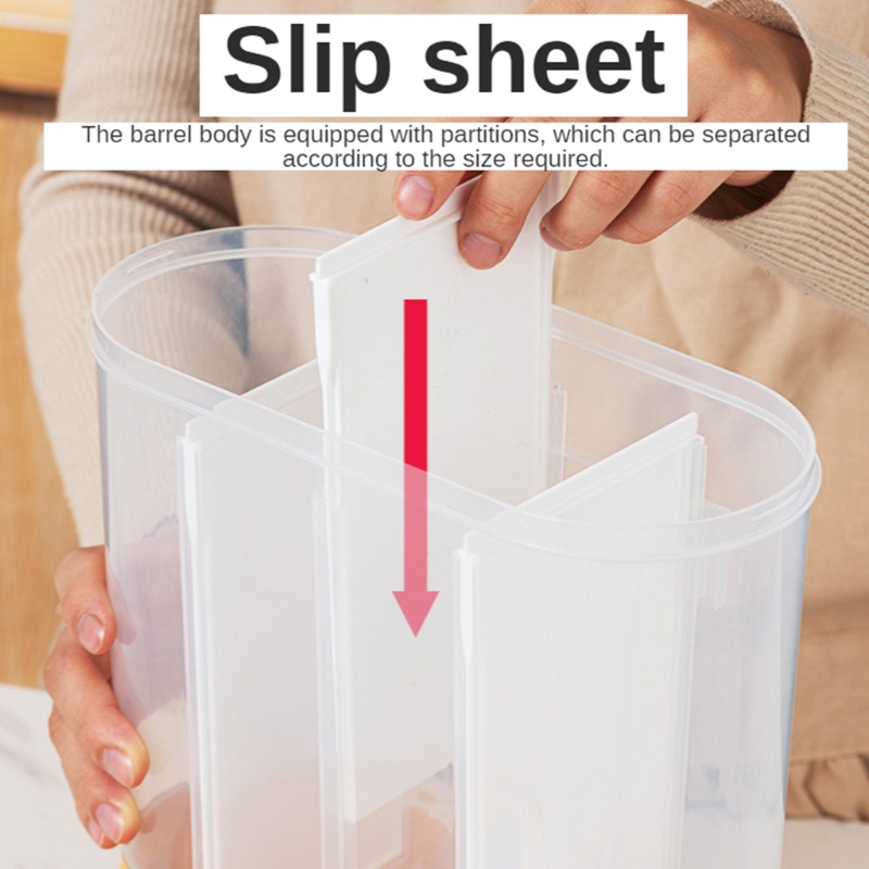 Hộp Đựng Gạo / Ngũ Cốc Gắn Tường Tiện Lợi