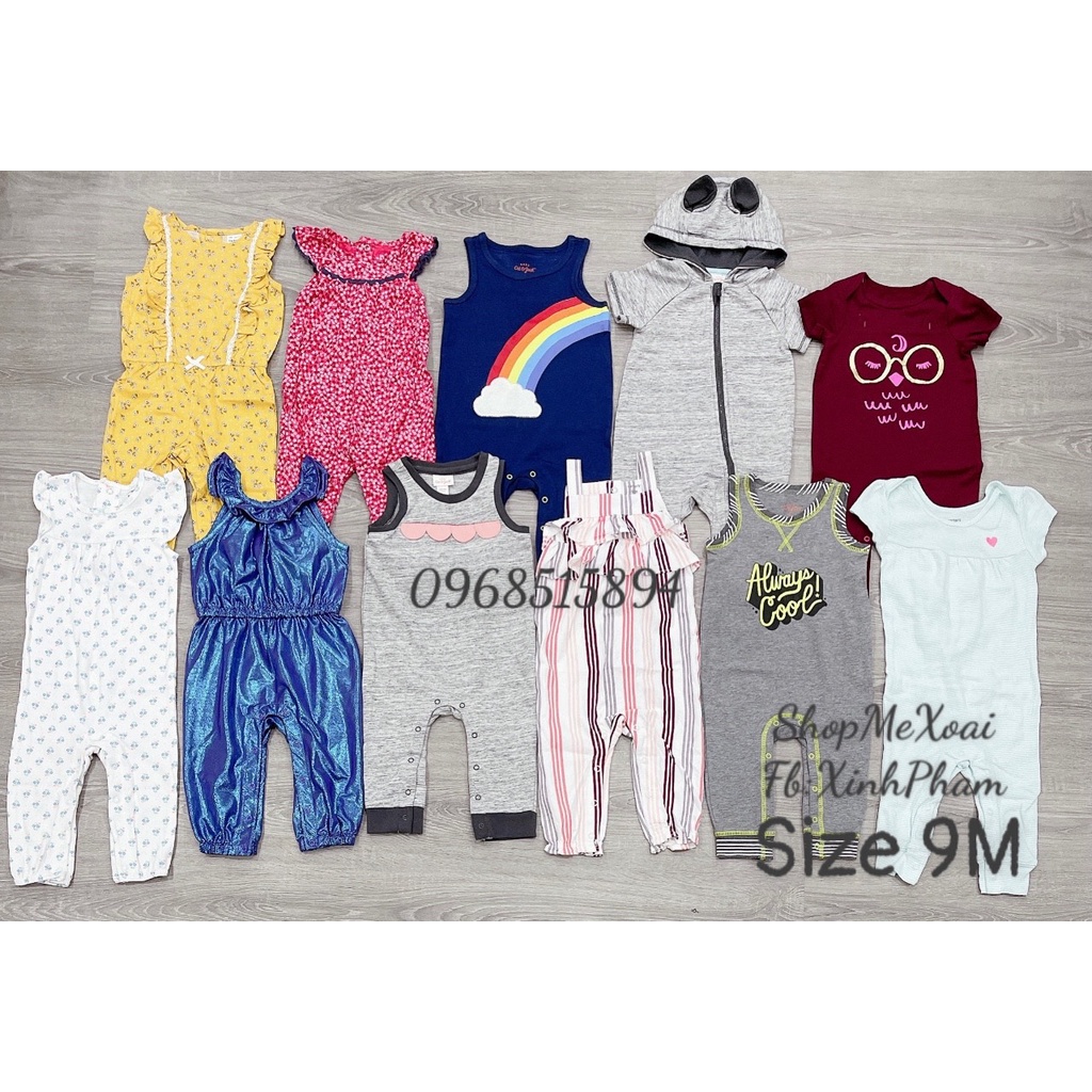 [Size 9M] Jumsuit / Romper bé trai/ bé gái siêu cưng size 7-8,5kg