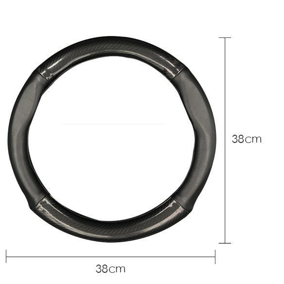 Bọc vô lăng MAZDA 2 Mazda 3 Mazda 6 CX5 BT50 CX8 CX30 chất liệu da vân cacbon đục lỗ thoáng khí