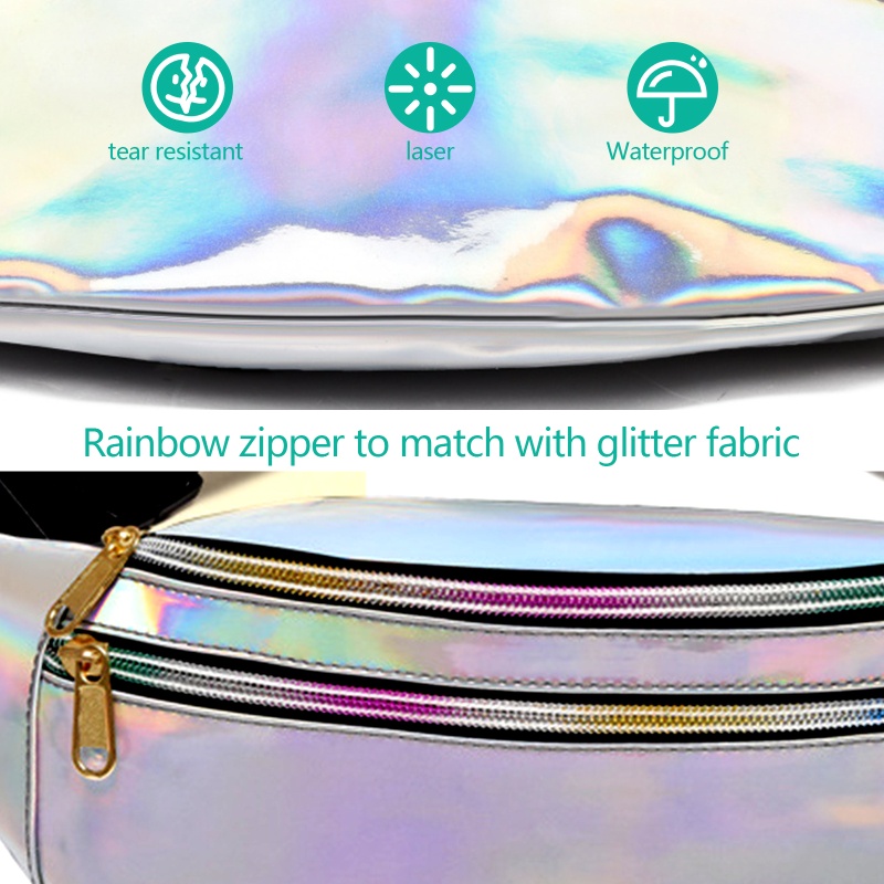 Túi Đựng Điện Thoại Đeo Hông Màu Phản Quang Chống Thấm Nước Có Thể Điều Chỉnh Hỗ Trợ Chạy Bộ