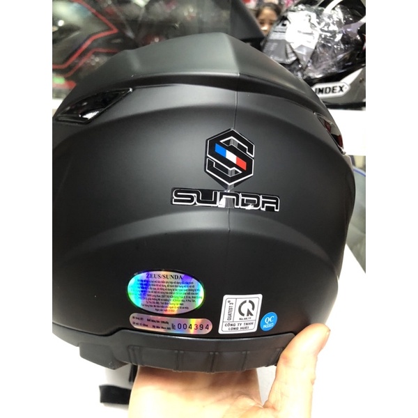 Mũ bảo hiểm fullface SUNDA 821 .Hàng chính hãng