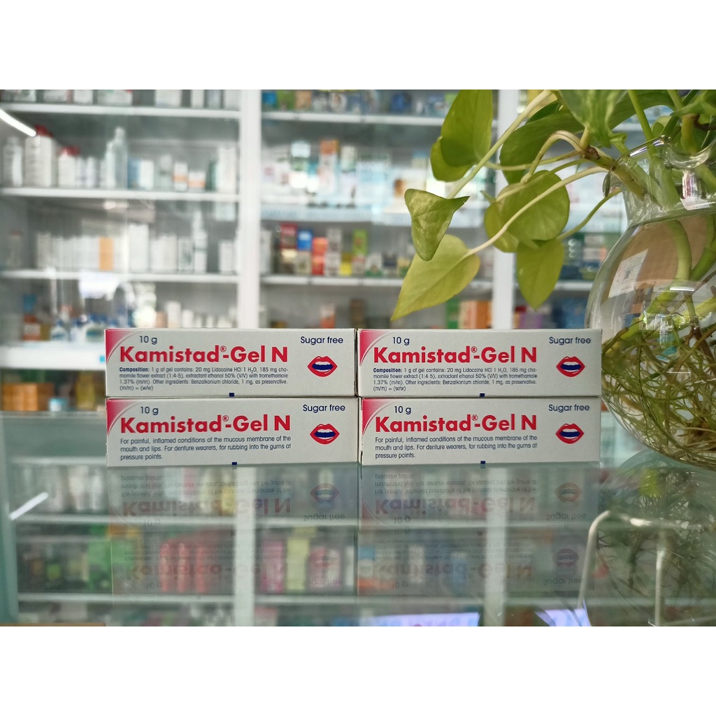 - Kamistad- gel N Tuýp 10 gram - Gel bôi nhiệt miệng