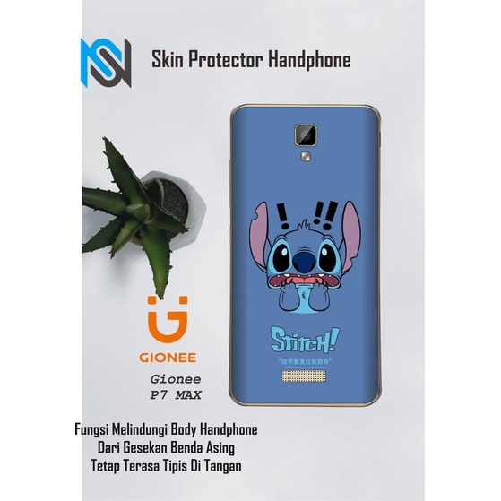 Set 2 Ốp Lưng In Hình stitch Sáng Tạo Cho Gionee P7 Max