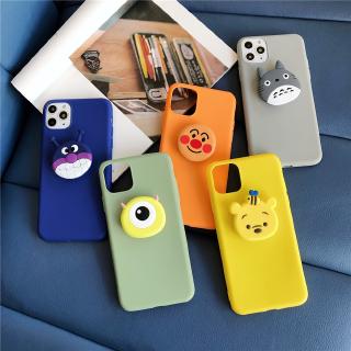 Ốp điện thoại TPU dẻo hình hoạt hình dễ thương cho iPhone 11 Pro MAX XS X XR 8 7 6s 6 Plus